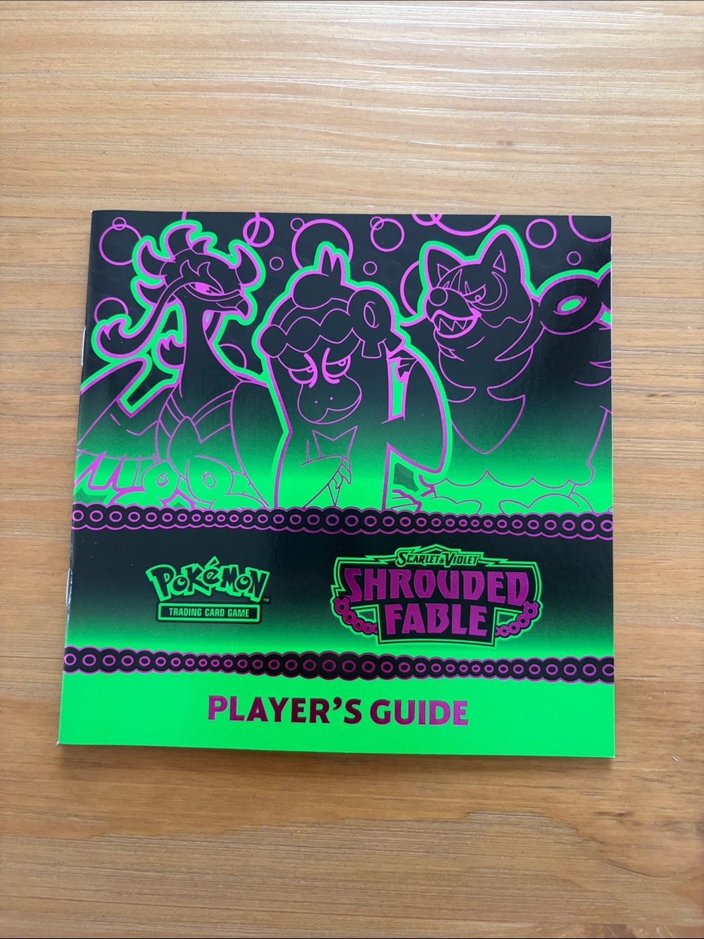 Pokemon TCG Elite Trainer Box Player's Guide (Booklet): Shrouded Fable
